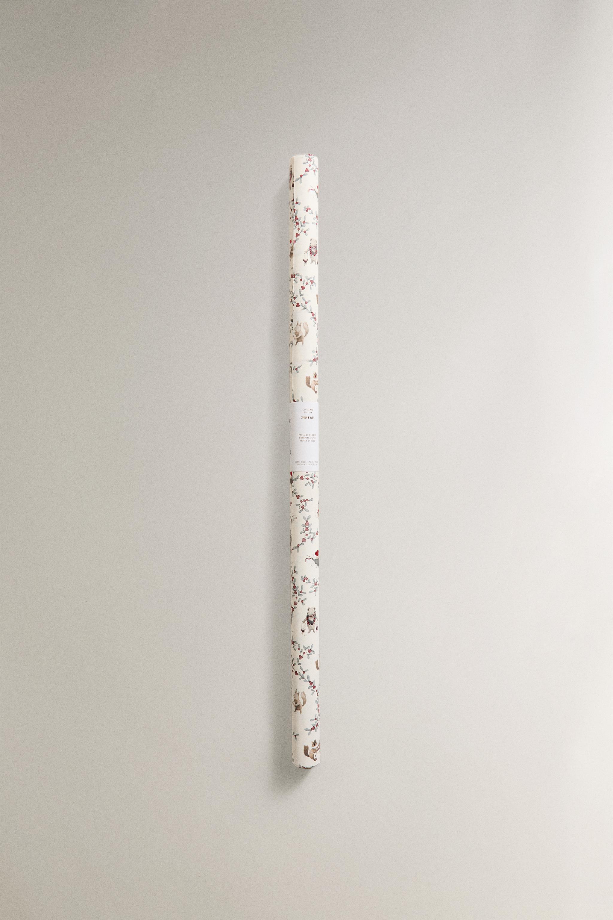 CHRISTMAS ANIMAL GIFT WRAPPING PAPER